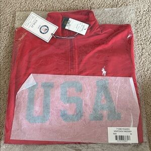Ralph Lauren Red USA Polo pullover